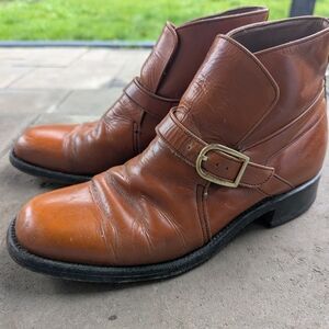 Men's Brown Leather Ankle Boots